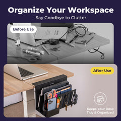 Buy Clamp-on Deskside Storage Organizer Laptop Holder online Buy Clamp-on Deskside Storage Organizer Laptop Holder online