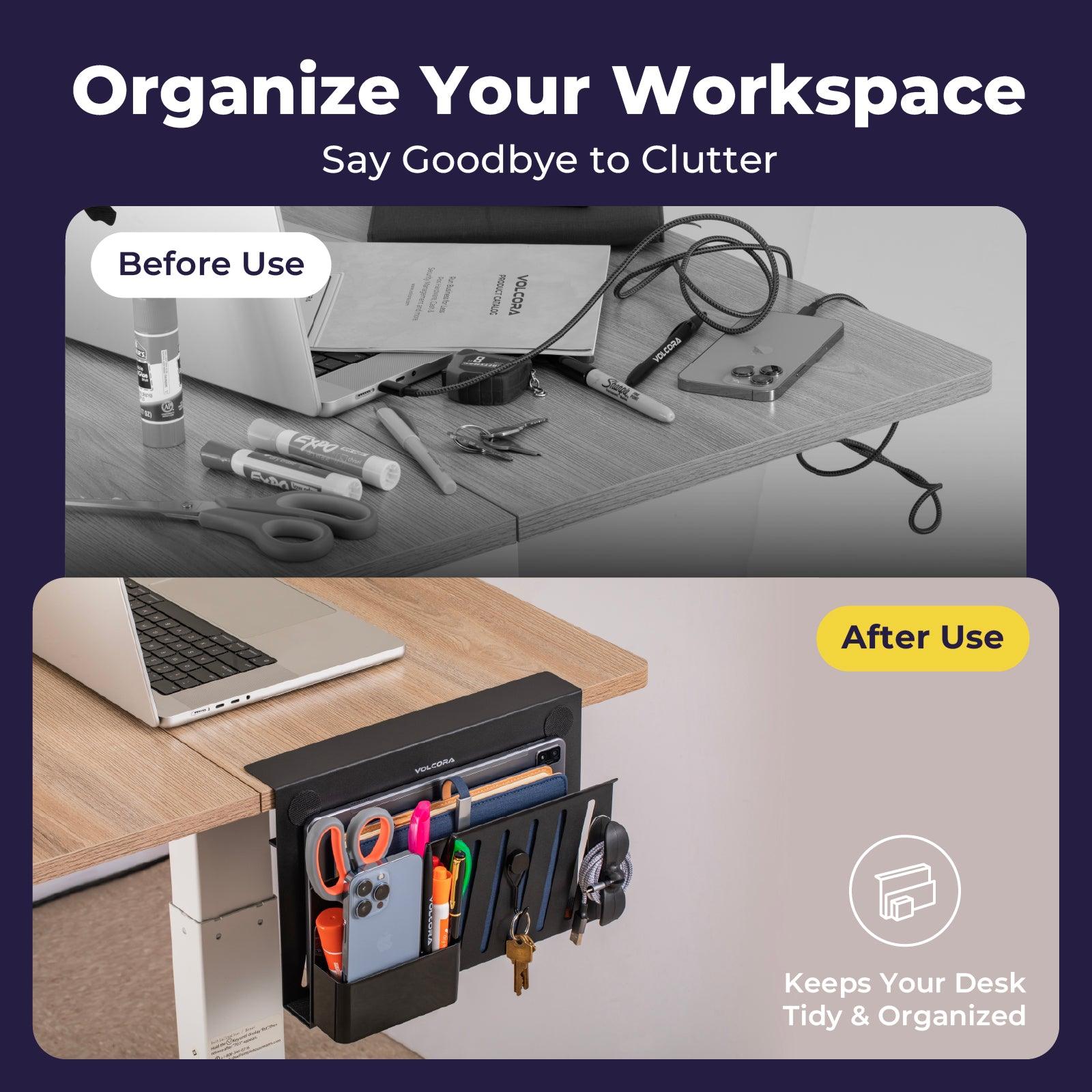 Buy Clamp-on Deskside Storage Organizer Laptop Holder online Buy Clamp-on Deskside Storage Organizer Laptop Holder online