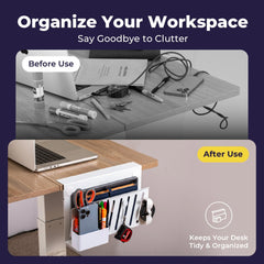 Buy Clamp-on Deskside Storage Organizer Laptop Holder online Buy Clamp-on Deskside Storage Organizer Laptop Holder online