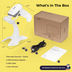 2D Wireless BT+2.4G Barcode Scanner with Stand - V-LHHBS-A1 2D Wireless BT+2.4G Barcode Scanner with Stand - V-LHHBS-A1