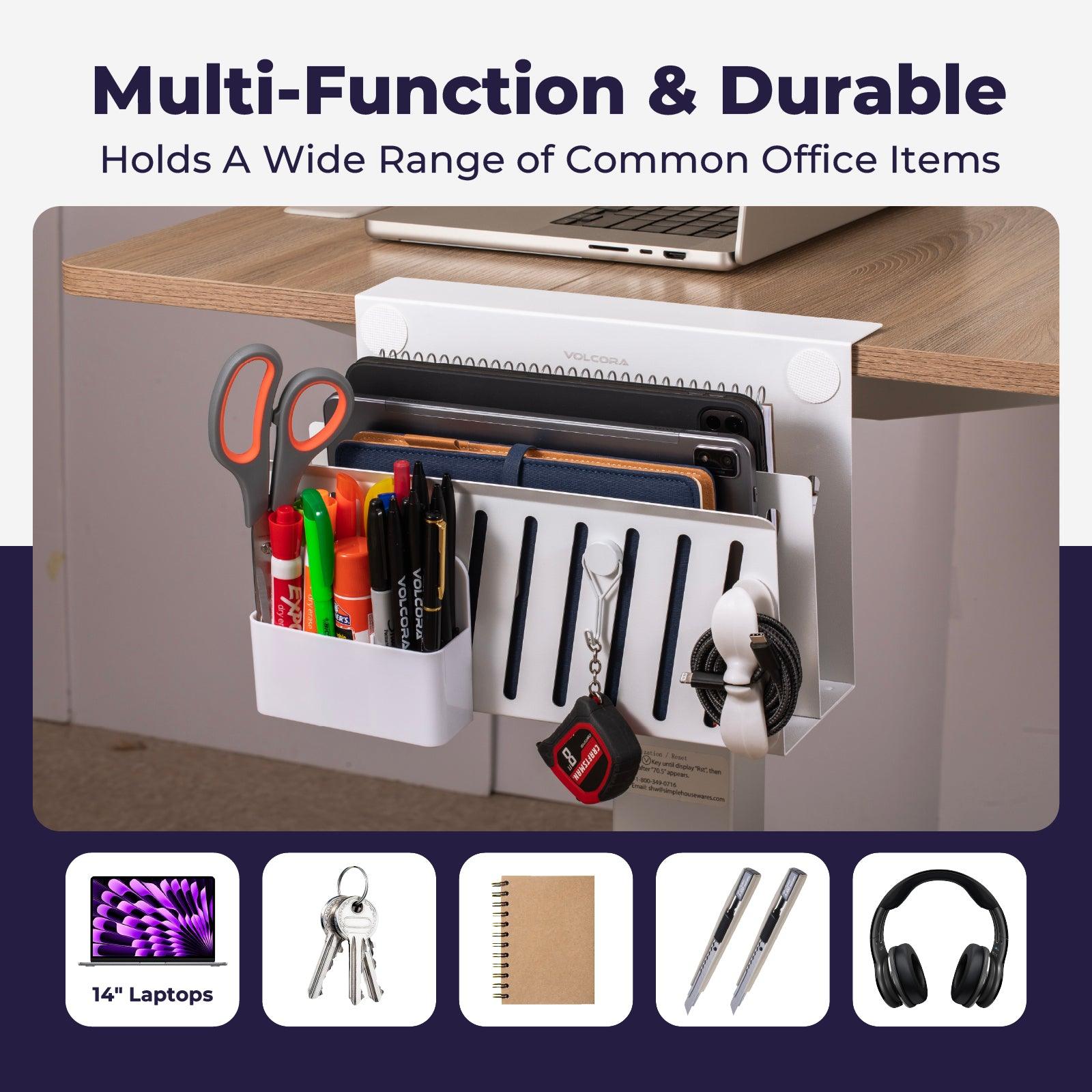 Buy Clamp-on Deskside Storage Organizer Laptop Holder online Buy Clamp-on Deskside Storage Organizer Laptop Holder online