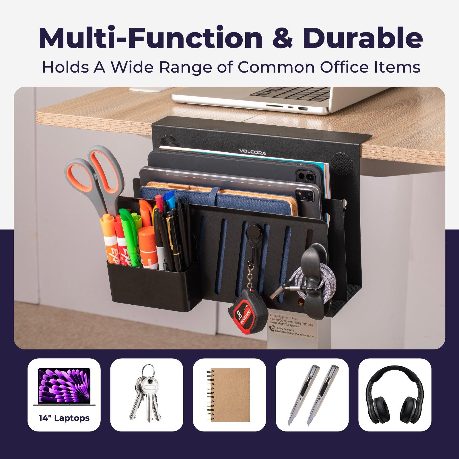 Buy Clamp-on Deskside Storage Organizer Laptop Holder online Buy Clamp-on Deskside Storage Organizer Laptop Holder online