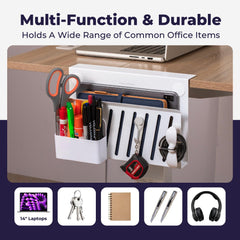 Buy Clamp-on Deskside Storage Organizer Laptop Holder online Buy Clamp-on Deskside Storage Organizer Laptop Holder online
