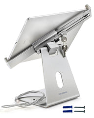 Anti-Theft Lockable iPad/Tablet Stand with Cable Lock Anti-Theft Lockable iPad/Tablet Stand with Cable Lock
