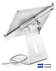 Anti-Theft Lockable iPad/Tablet Stand with Cable Lock Anti-Theft Lockable iPad/Tablet Stand with Cable Lock