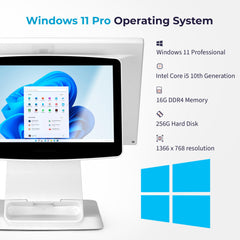 Buy Volcora POS Terminal Standard Base 15.6" - Intel Core i5 10th Generation - Windows 11 Professional - Wide Touchscreen Point-Of-Sale online Buy Volcora POS Terminal Standard Base 15.6" - Intel Core i5 10th Generation - Windows 11 Professional - Wide Touchscreen Point-Of-Sale online