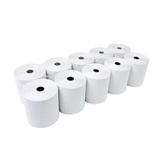 3 1/8" x 220' Thermal Paper Rolls, White - 10 Rolls 3 1/8" x 220' Thermal Paper Rolls, White - 10 Rolls