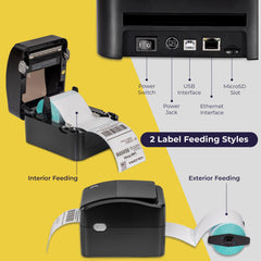 High Speed 4" Thermal Label Printer - V-LBPTZ Series - USB/Ethernet High Speed 4" Thermal Label Printer - V-LBPTZ Series - USB/Ethernet