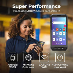 Volcora Android PDA Handheld Terminal Scanner Android 12 Volcora Android PDA Handheld Terminal Scanner Android 12