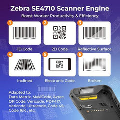 Volcora Android PDA Handheld Terminal Scanner Android 12 Volcora Android PDA Handheld Terminal Scanner Android 12