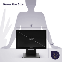 Buy Volcora POS Terminal Standard Base 15.6" - Intel Core i5 10th Generation - Windows 11 Professional - Wide Touchscreen Point-Of-Sale online Buy Volcora POS Terminal Standard Base 15.6" - Intel Core i5 10th Generation - Windows 11 Professional - Wide Touchscreen Point-Of-Sale online
