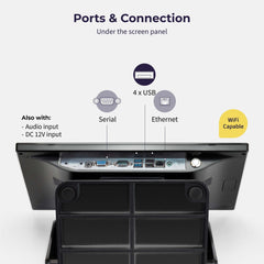 Buy Volcora POS Terminal Standard Base 15.6" - Intel Core i5 10th Generation - Windows 11 Professional - Wide Touchscreen Point-Of-Sale online Buy Volcora POS Terminal Standard Base 15.6" - Intel Core i5 10th Generation - Windows 11 Professional - Wide Touchscreen Point-Of-Sale online