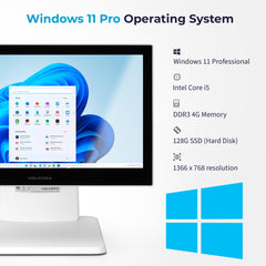 Volcora POS Terminal Standard Base 15.6" - Intel Core i5 Processor - Windows 11 Professional - Wide Touchscreen Point-Of-Sale Volcora POS Terminal Standard Base 15.6" - Intel Core i5 Processor - Windows 11 Professional - Wide Touchscreen Point-Of-Sale