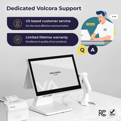 Buy Volcora POS Terminal Standard Base 15.6" - Intel Core i5 10th Generation - Windows 11 Professional - Wide Touchscreen Point-Of-Sale online Buy Volcora POS Terminal Standard Base 15.6" - Intel Core i5 10th Generation - Windows 11 Professional - Wide Touchscreen Point-Of-Sale online