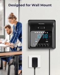 Volcora Attendence Time Clock Machine with Backup Battery Volcora Attendence Time Clock Machine with Backup Battery