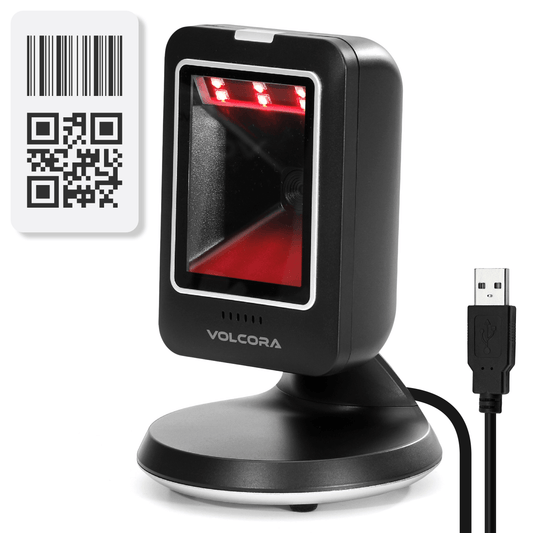 Wired 2D Tabletop Stationary Barcode Scanner - V-THFS-A1