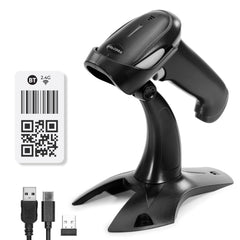 2D Wireless BT+2.4G Barcode Scanner with Stand - V-LHHBS-A1 2D Wireless BT+2.4G Barcode Scanner with Stand - V-LHHBS-A1