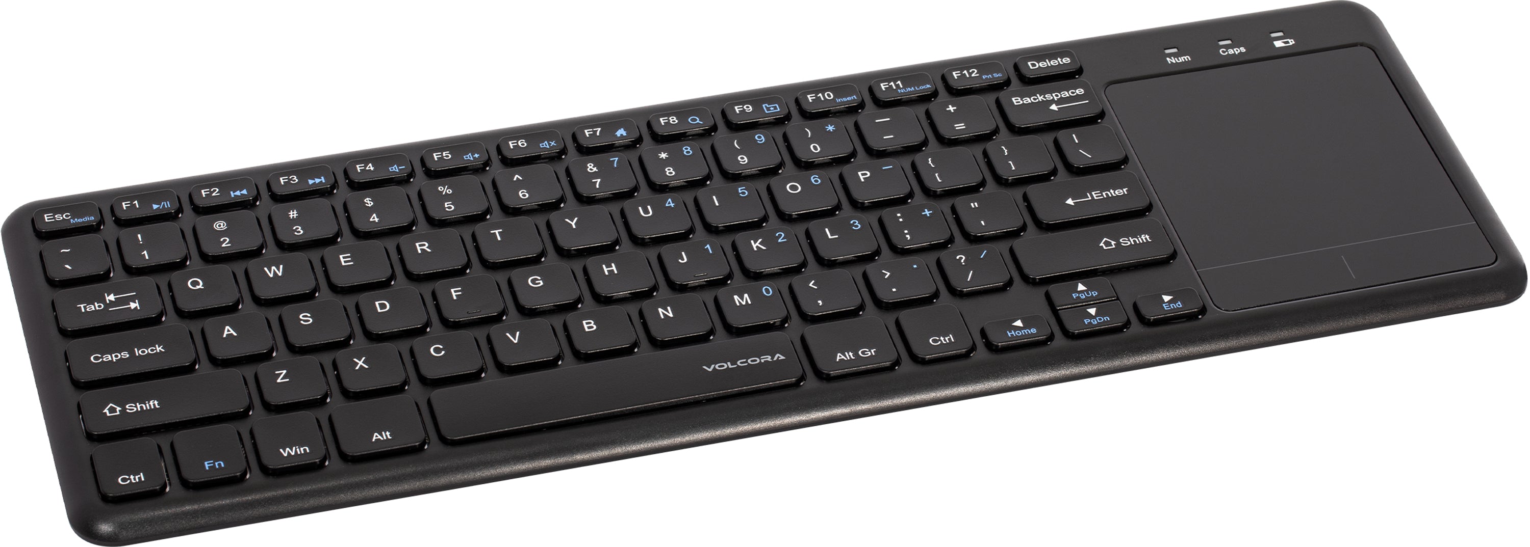 Buy Volcora Wireless 2.4GHz USB Keyboard with Touchpad - Black online Buy Volcora Wireless 2.4GHz USB Keyboard with Touchpad - Black online