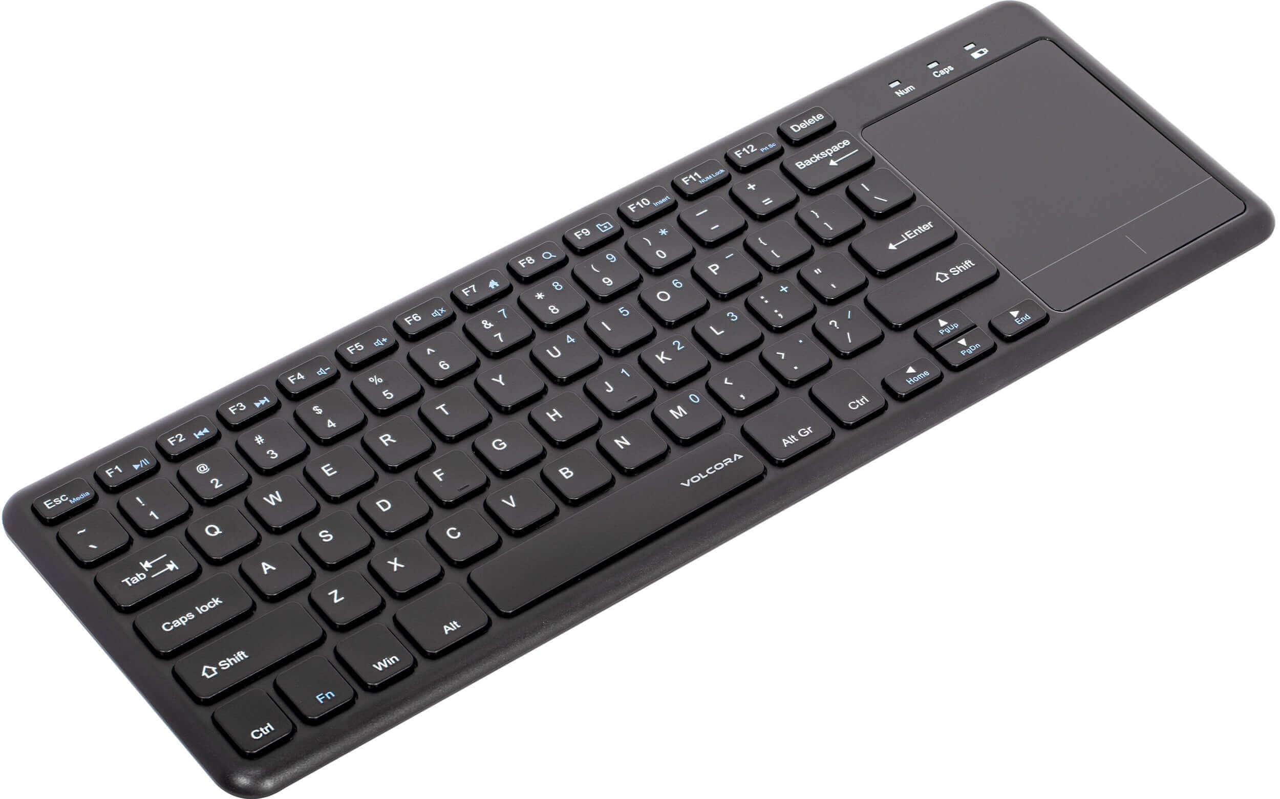 Buy Volcora Wireless 2.4GHz USB Keyboard with Touchpad - Black online Buy Volcora Wireless 2.4GHz USB Keyboard with Touchpad - Black online