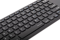 Buy Volcora Wireless 2.4GHz USB Keyboard with Touchpad - Black online Buy Volcora Wireless 2.4GHz USB Keyboard with Touchpad - Black online