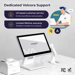 Volcora POS Terminal Standard Base - Android 11 Terminal Point-Of-Sale Volcora POS Terminal Standard Base - Android 11 Terminal Point-Of-Sale