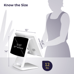 Volcora POS Terminal Standard Base - Android 11 Terminal Point-Of-Sale Volcora POS Terminal Standard Base - Android 11 Terminal Point-Of-Sale