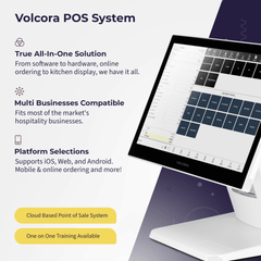 Volcora POS Terminal Standard Base - Android 11 Terminal Point-Of-Sale Volcora POS Terminal Standard Base - Android 11 Terminal Point-Of-Sale