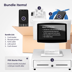 Volcora POS Terminal Standard Base - Android 11 Terminal Point-Of-Sale Volcora POS Terminal Standard Base - Android 11 Terminal Point-Of-Sale