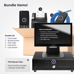 Volcora POS Terminal Standard Base - Android 11 Terminal Point-Of-Sale Volcora POS Terminal Standard Base - Android 11 Terminal Point-Of-Sale