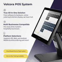 Volcora POS Terminal Standard Base - Android 11 Terminal Point-Of-Sale Volcora POS Terminal Standard Base - Android 11 Terminal Point-Of-Sale