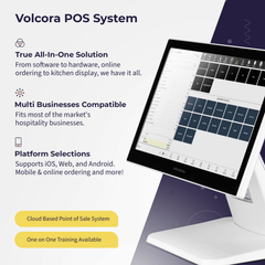 Volcora POS Terminal Standard Base - Android 11 Terminal Point-Of-Sale Volcora POS Terminal Standard Base - Android 11 Terminal Point-Of-Sale