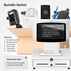 Volcora POS Terminal Standard Base - Android 11 Terminal Point-Of-Sale Volcora POS Terminal Standard Base - Android 11 Terminal Point-Of-Sale