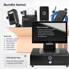 Volcora POS Terminal Standard Base - Android 11 Terminal Point-Of-Sale Volcora POS Terminal Standard Base - Android 11 Terminal Point-Of-Sale