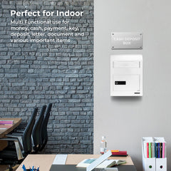 Wall Mount Digital Keypad Lock Drop Safe Wall Mount Digital Keypad Lock Drop Safe