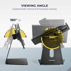 Anti-Theft Lockable iPad/Tablet Stand with Cable Lock Anti-Theft Lockable iPad/Tablet Stand with Cable Lock