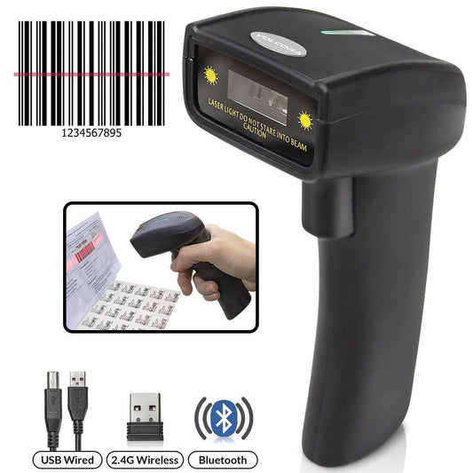 1D Wireless Barcode Scanner - Inbulks