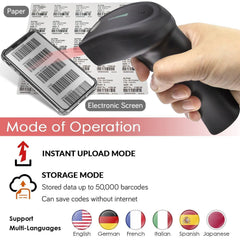 1D Wireless Barcode Scanner - Inbulks 1D Wireless Barcode Scanner - Inbulks