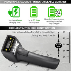 1D Wireless Barcode Scanner - Inbulks 1D Wireless Barcode Scanner - Inbulks