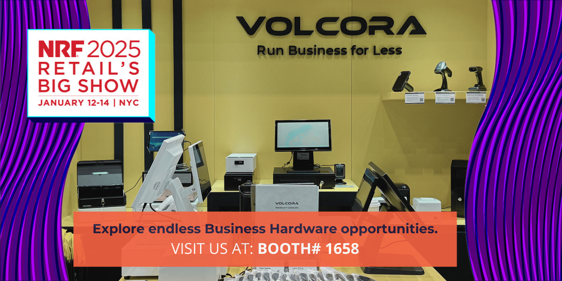 Volcora at NRF 2025 Retail's Big Show: Discover the Future of POS Technology