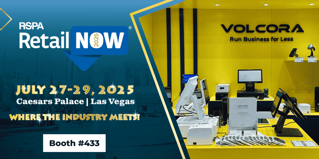 Visit Volcora at Booth #433 at RetailNOW 2025 – July 27–29 in Las Vegas!