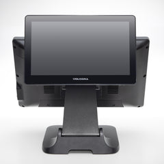 Volcora POS Terminal Fold 15.6" - Intel Processor Windows 11 Professional - Dual Hinge Adjustable Wide Touchscreen Point-Of-Sale