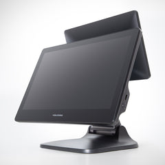 Volcora POS Terminal Fold 15.6" - Intel Processor Windows 11 Professional - Dual Hinge Adjustable Wide Touchscreen Point-Of-Sale