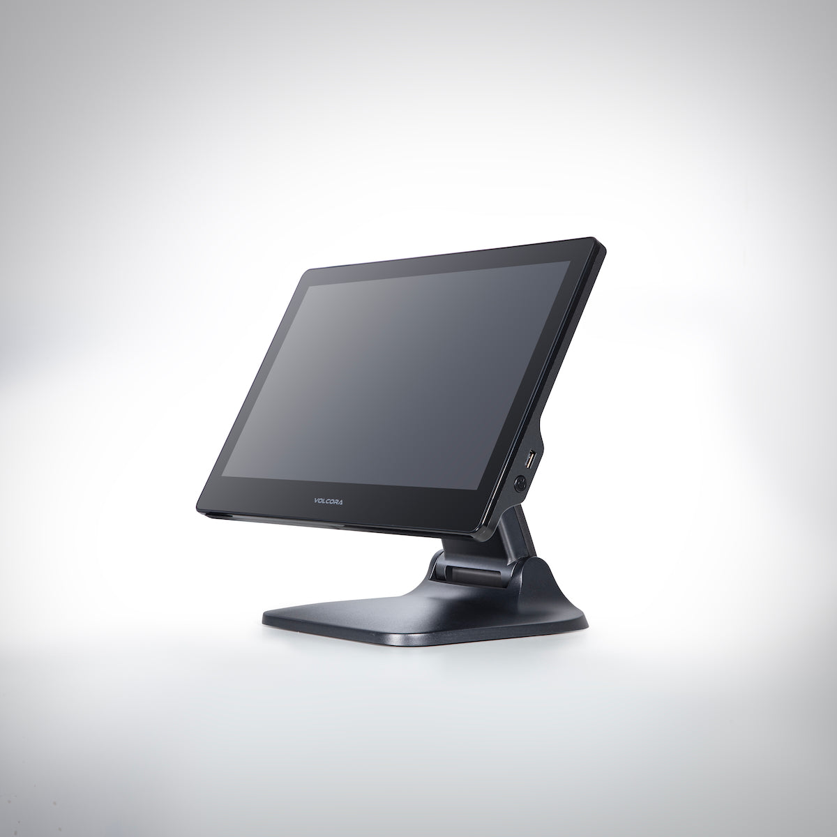 Volcora POS Terminal Fold 15.6" - Intel Processor Windows 11 Professional - Dual Hinge Adjustable Wide Touchscreen Point-Of-Sale