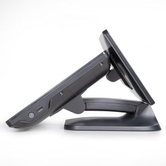 Volcora POS Terminal Fold 15.6" - Intel Processor Windows 11 Professional - Dual Hinge Adjustable Wide Touchscreen Point-Of-Sale