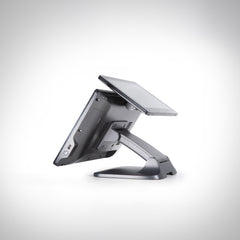 Volcora POS Terminal Fold 15.6" - Intel Processor Windows 11 Professional - Dual Hinge Adjustable Wide Touchscreen Point-Of-Sale