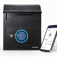 Smart Keypad Drop Safe with Bluetooth App, Fingerprint & RFID Access