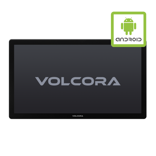 Volcora 21.5" Android™ 14  Kitchen Display System (KDS Standard)  for Restaurants & QSR – Full HD, IP54 Touchscreen, VESA Mount, Anti-Fingerprint Coating, Heavy-Duty