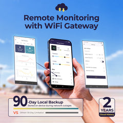 Smart Temperature & Humidity Sensor with Bluetooth App Monitoring & Alerts