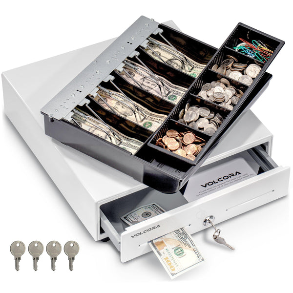 BNZCZY Cashier Drawer Cash Register,Automatic And Manual Opening Of Cash Register Drawers,Cashbox Drawer,for Supermarkets, Shops, Hotels, Etc - View #8