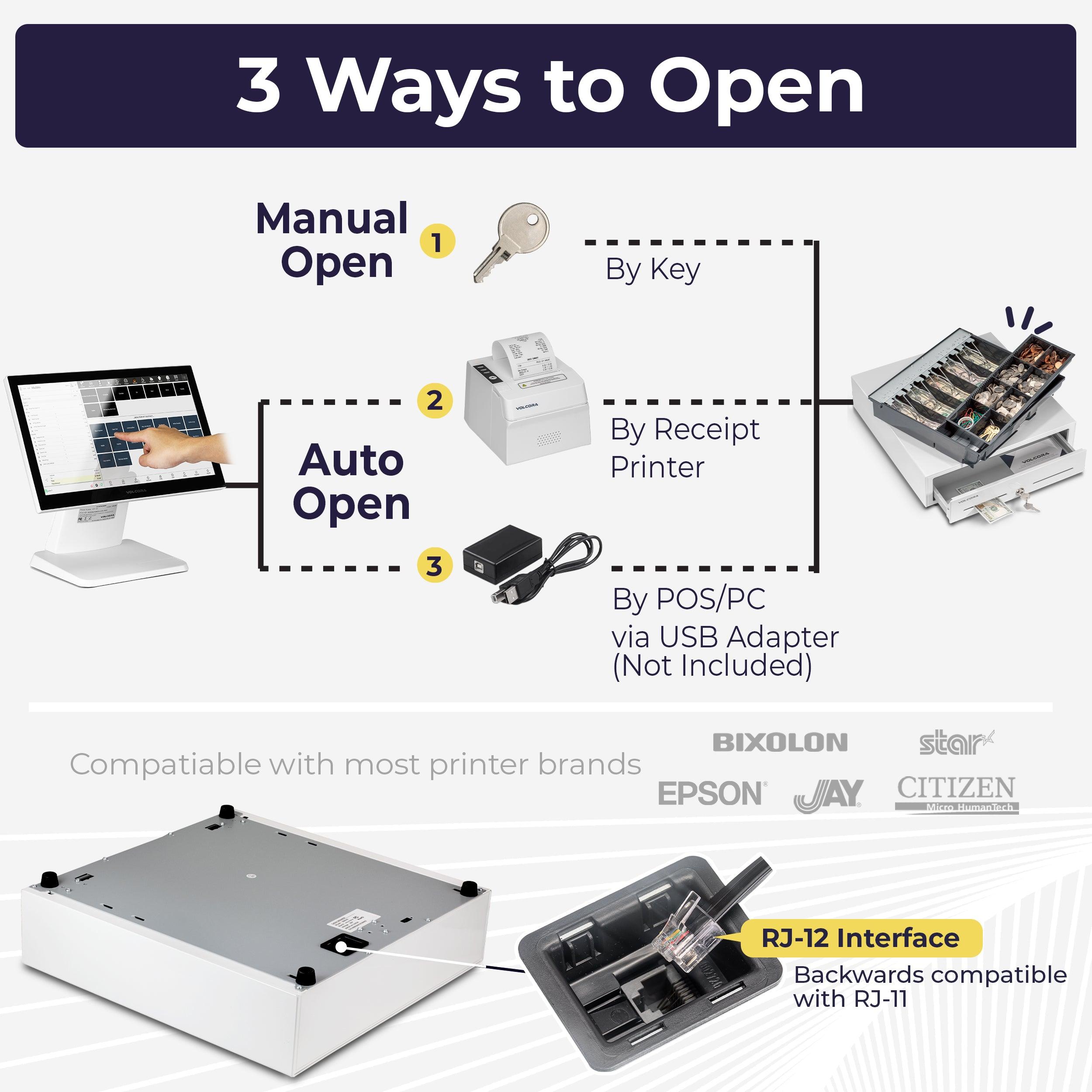 Ini Cajón De Caja Registradora Para Sistea De Punto De Venta POS Con